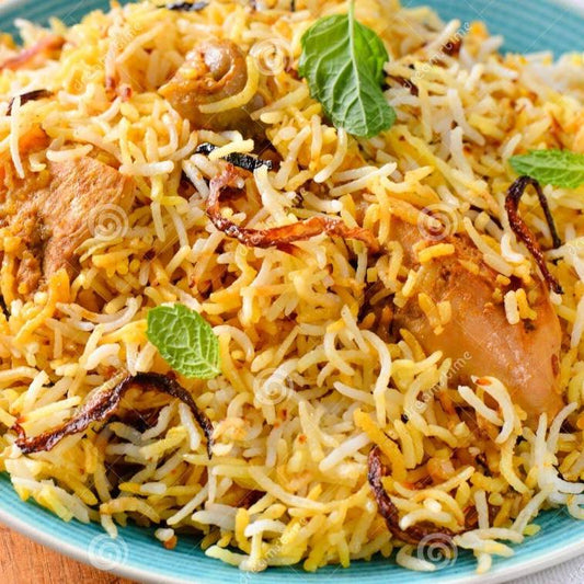 চিকেন বিরিয়ানি (১ প্লেট)