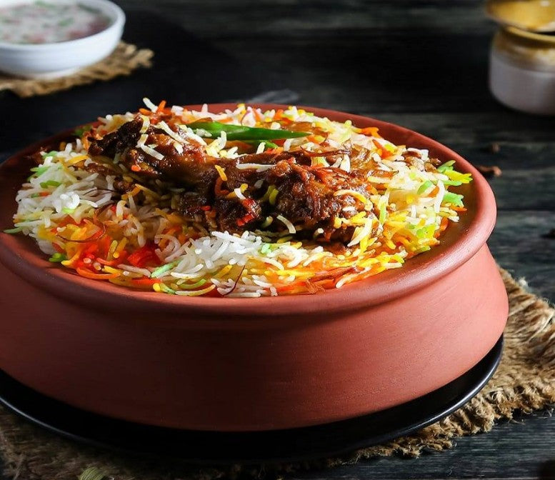 🍲 মাটির হাড়ির স্পেশাল বিরিয়ানি (2-জনের জন্য)